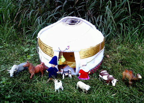 Yurt with Animals